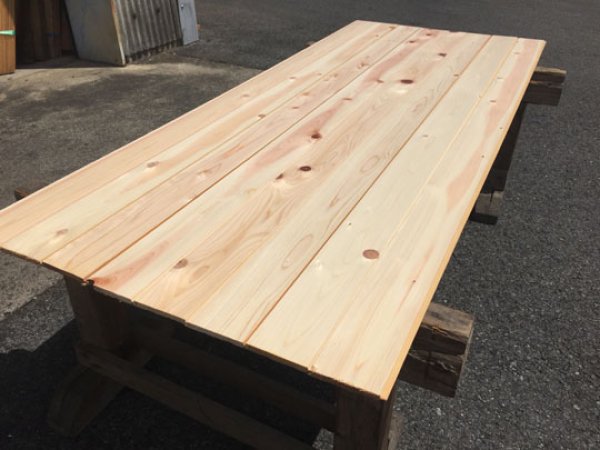 画像3: 200076【人気商品】国産無垢 桧ヒノキ 羽目板 無塗装 本実目透  超仕上済 壁材天井材 （長さ2m×厚み1.2cm×幅11.5cm 1束＝8枚入＝約半坪＝1.65m2) (3)