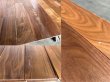 画像7: K-2023-100836-KO【訳あり・赤字在庫激安大処分品】Black Walnut Renovation Flooring ブラックウォールナット あいじゃくり ユニ クランプオイル塗装 フローリング  床材（6mm×90mm×910mm　1束=40枚入=3.276m2）〈Y〉 (7)