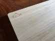 画像2: 700996【激安最終処分】きり桐 まな板 無垢 木製まないた（長さ390mm×厚み17mm×幅215mm） (2)