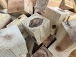 画像2: 700997【激安大処分】杉すぎ 椙スギ ブロック 端材  DIY 木工 工作（6cm×6cm位×高さ8cm位）　 (2)