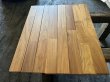 画像4: K-2023-102051-UVO▼値下げ▼【訳あり・赤字在庫激安大処分品】Teak Renovation Flooring チーク あいじゃくり ユニ  UVオイル塗装 フローリング  床材（6mm×90mm×900mm 1束=40枚入＝3.240ｍ2） (4)
