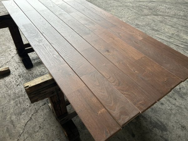 画像5: K2025-100991【数量限定・スポット大処分】幅広120 栗クリチェスナット春風オイル塗装ココナツ  無垢フローリング　床材（長さ1.82m×厚み1.5cm×幅12cm 1束＝7枚入＝1.529ｍ2＝半坪弱） (5)