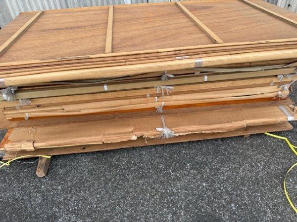 画像8: 701004   1山ラ)貴重 高級 単板張 床の間用板 地板その他 銘木 薩摩杉他 柾目もあり 激安 杉材 和風 和室 DIY リフォーム（約長さ2000－1820mm前後位×厚み3cm、1cm、2mmなどいろいろ×幅92cm前後位から39cm前後位） (8)