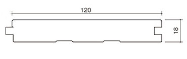 画像10: K2023-530【訳あり・赤字激安在庫大処分品】貴重ソリッドOPC乱尺 厚み18mm 幅広120 ラスティックオーク 無塗装 無垢フローリング　床材（18mm×120mm×乱尺mm 1束＝1.512ｍ2＝半坪弱） (10)