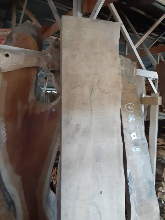 K157貴重 乾燥材 銘木 栓 セン 無垢板 天板 一枚板 DIY 木工工芸 - 4