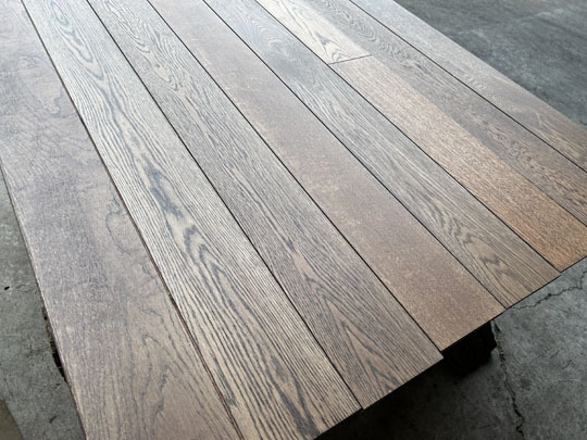 オーク ナラ オスモエボニー 複合乱尺タイプ フローリング材 床材 DIY